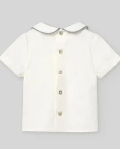 Camisa con lorzas "CEREMONIA" | PAZ Rodriguez New