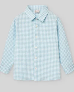 Camisa cuadros "FLOR" | PAZ Rodriguez Outlet