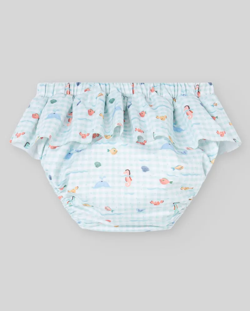 Culetín estampado mar "BAÑO" | PAZ Rodriguez Outlet