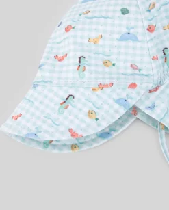 Gorra estampado mar "BAÑO" | PAZ Rodriguez Outlet