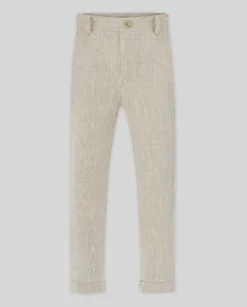 Pantalón lino "CEREMONIA" | PAZ Rodriguez Discount